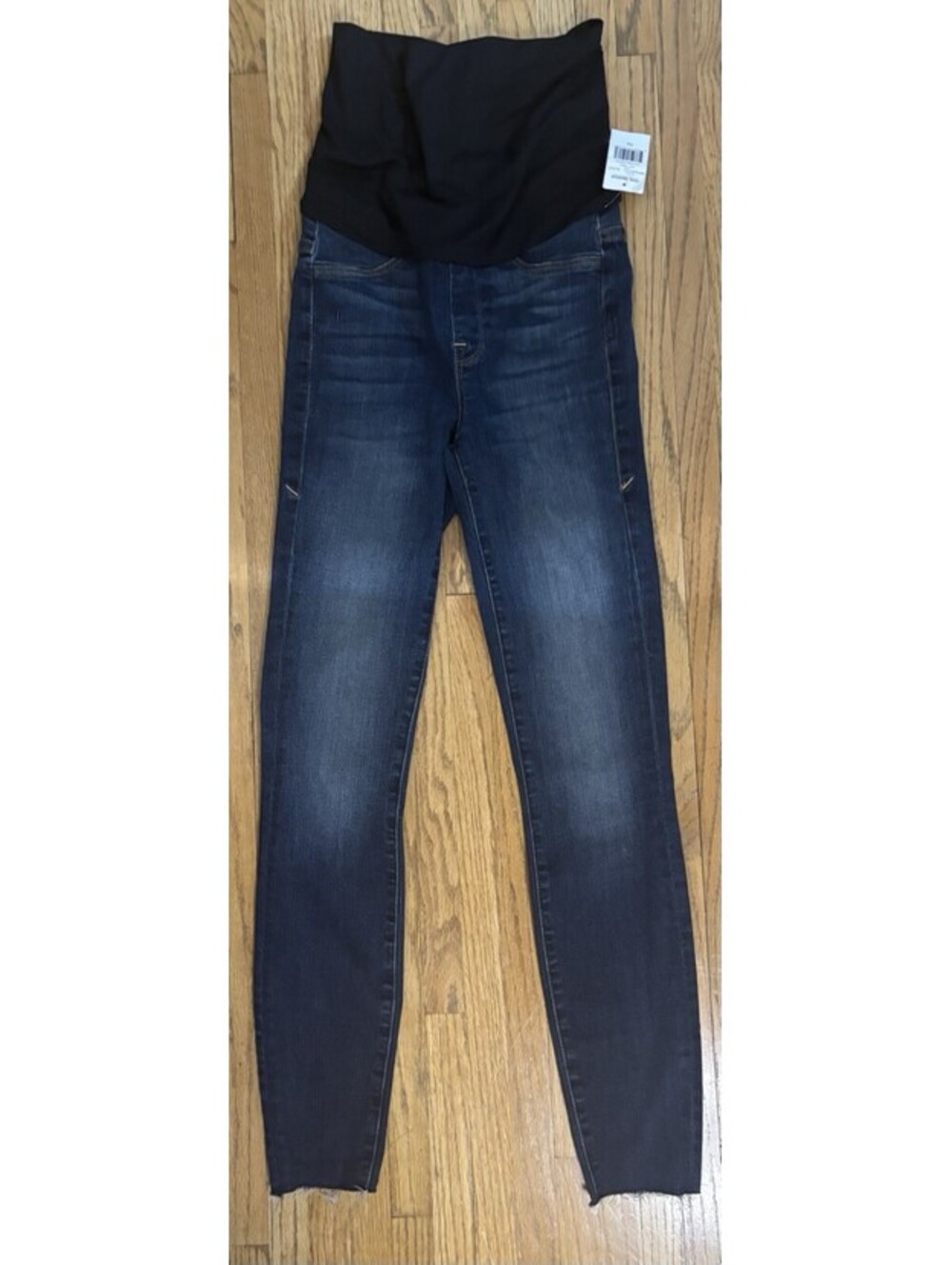 Good American The Home Stretch Skinny Maternity Jeans NEW Size 00 Women's Blue